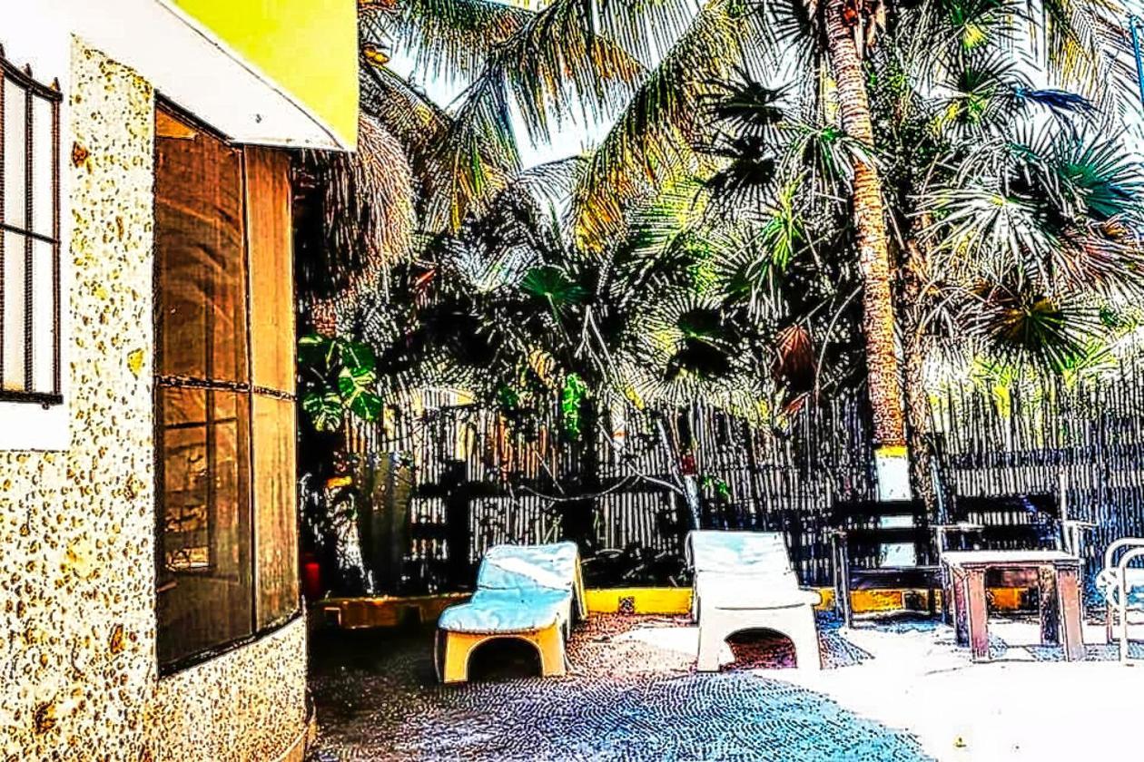 Antigua Lodge, 70 M From Sandy Beach El Cuyo Exterior photo